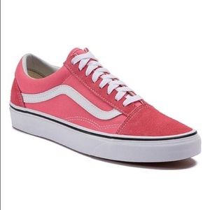 Vans Old Skool canvas/suede skate shoe sneaker pink women’s size 5.5 NIB